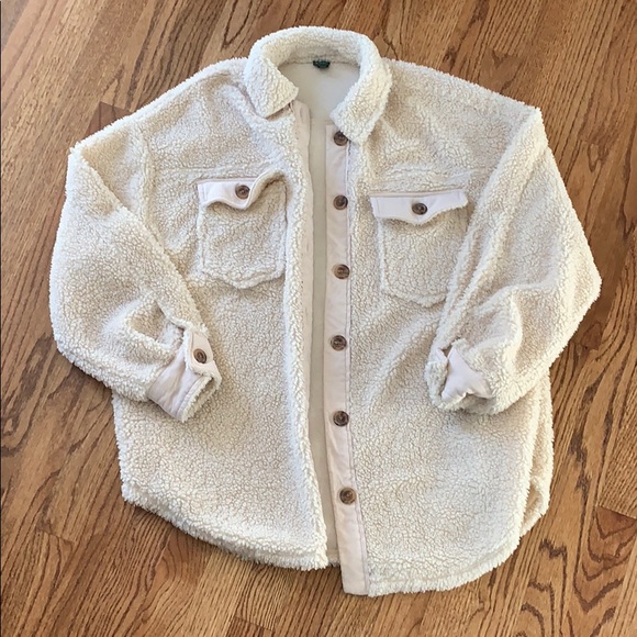 Target Wild Fable Sherpa Button Down 